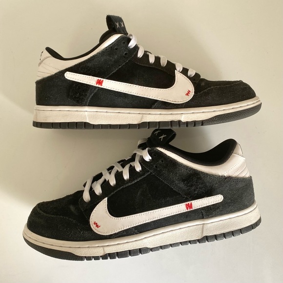 Nike Dunk Low “Black White” Custom - Picture 3 of 14